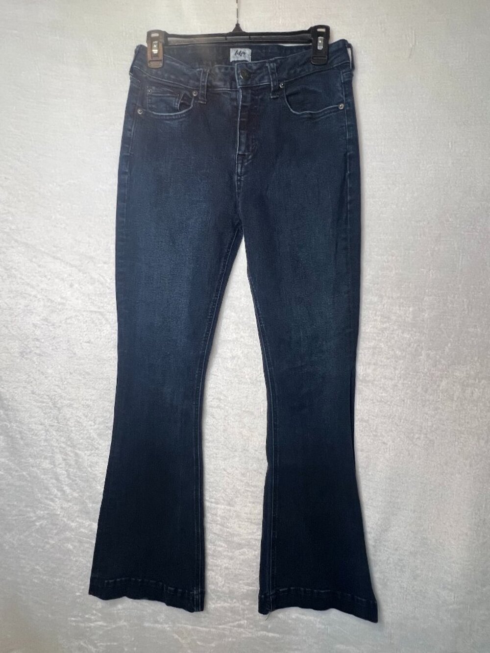 Tokyo Darling Y2K dark wash flare jeans women's size 8 retro
